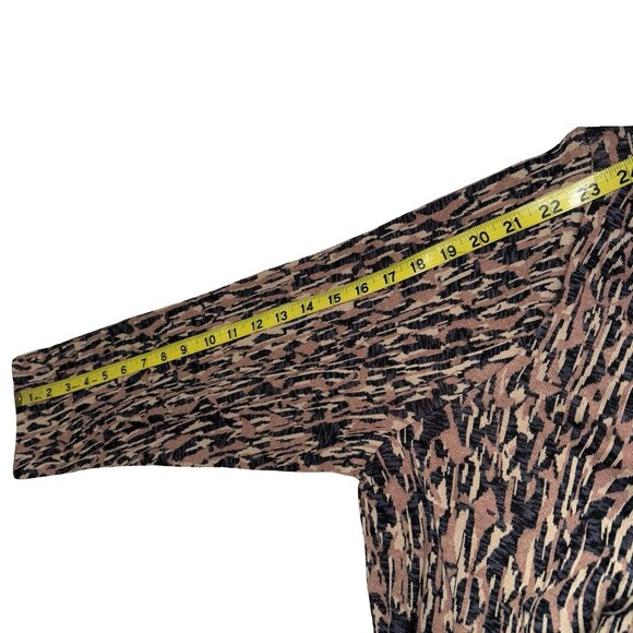 NIC+ZOE Women's Bark Mix Neutral Multi Open Blazer Sz 1X - Picture 10 of 15